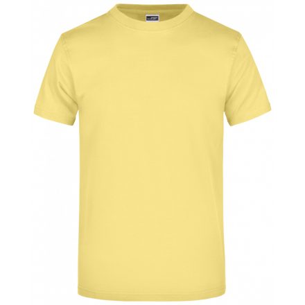 James&Nicholson Round-T Heavy kereknyakú póló JN002 light-yellow 3XL