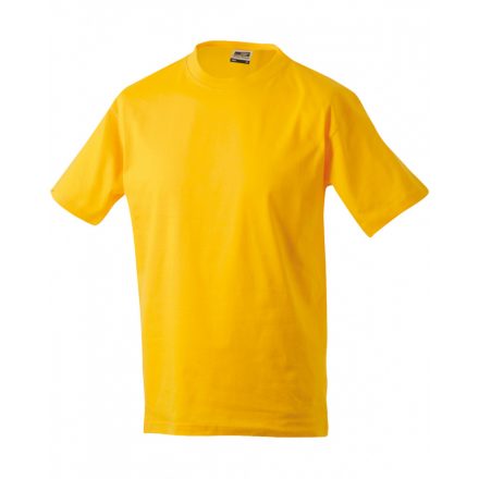 James&Nicholson J&N Junior Basic-T kereknyakú póló  JN019 gold-yellow XXL