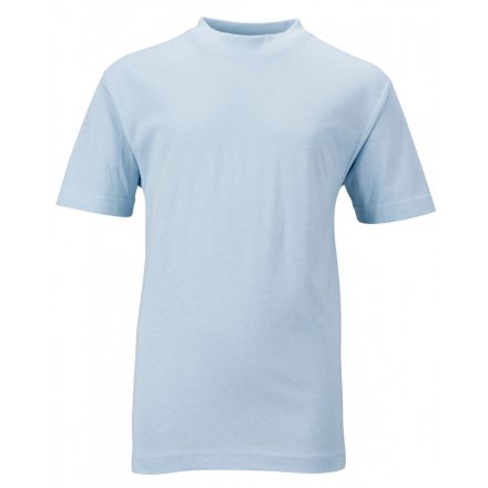 James&Nicholson J&N Junior Basic-T kereknyakú póló  JN019 light-blue XL