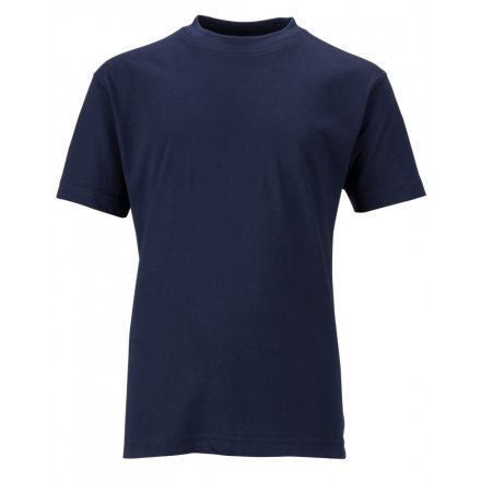 James&Nicholson J&N Junior Basic-T kereknyakú póló  JN019 navy XL