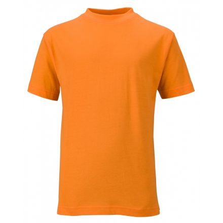 James&Nicholson J&N Junior Basic-T kereknyakú póló  JN019 orange XL