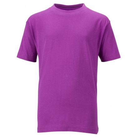 James&Nicholson J&N Junior Basic-T kereknyakú póló  JN019 purple XL