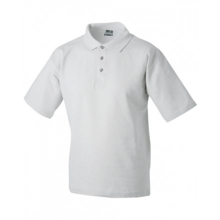 James&Nicholson J&N Polo Piqué Medium galléros póló JN020 ash   hamuszürke 3XL