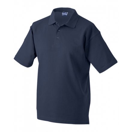 James&Nicholson J&N Polo Piqué Medium galléros póló JN020 navy 3XL