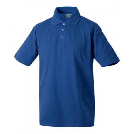 James&Nicholson J&N Polo Piqué Medium galléros póló JN020 royal 3XL