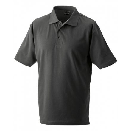 James&Nicholson J&N Polo Piqué Heavy galléros póló JN021 graphite L