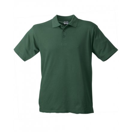 James&Nicholson J&N Worker galléros póló JN025 dark-green 3XL