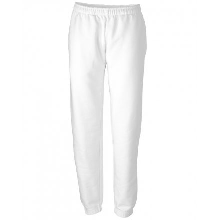 James&Nicholson J&N Men's Jogging nadrág JN036 white L