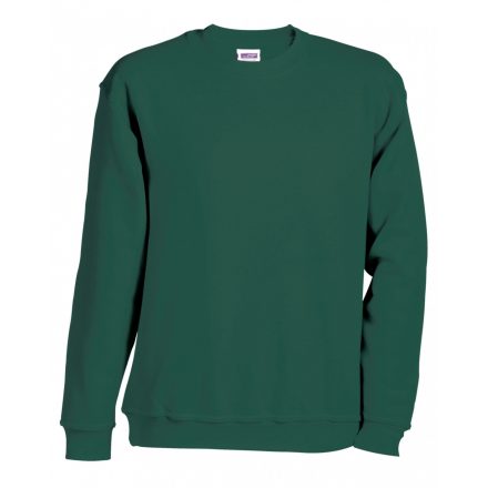 James&Nicholson J&N Round Heavy pulóver JN040 dark-green 3XL