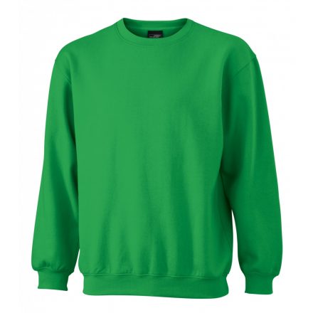 James&Nicholson J&N Round Heavy pulóver JN040 fern-green 3XL