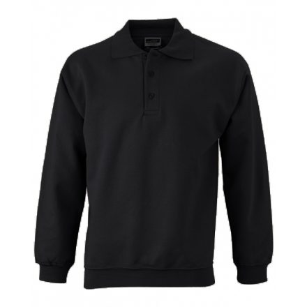 James&Nicholson J&N Polo Heavy pulóver JN041 black L