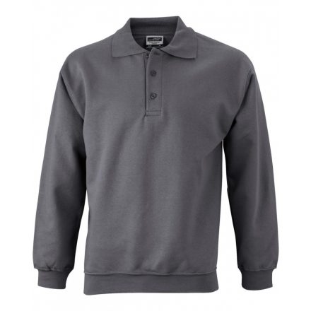 James&Nicholson J&N Polo Heavy pulóver JN041 carbon XXL