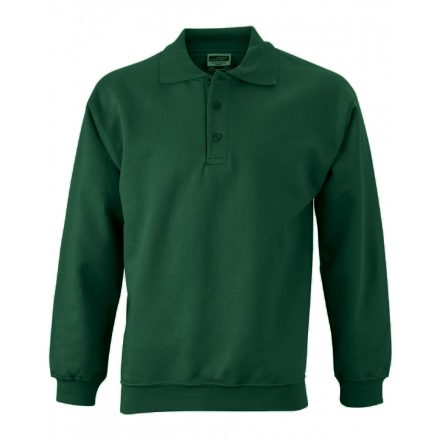 James&Nicholson J&N Polo Heavy pulóver JN041 dark-green L