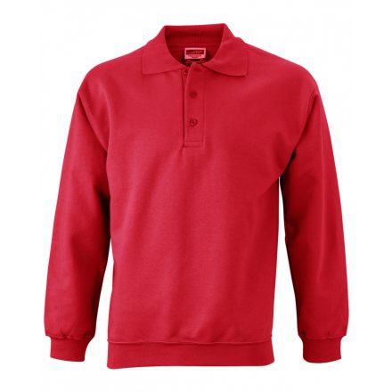 James&Nicholson J&N Polo Heavy pulóver JN041 red L