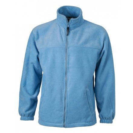 James&Nicholson J&N Full-Zip polár pulóver JN044 light-blue 3XL