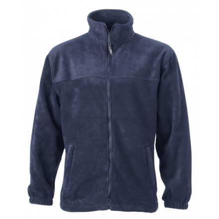 James&Nicholson J&N Full-Zip polár pulóver JN044 navy 3XL