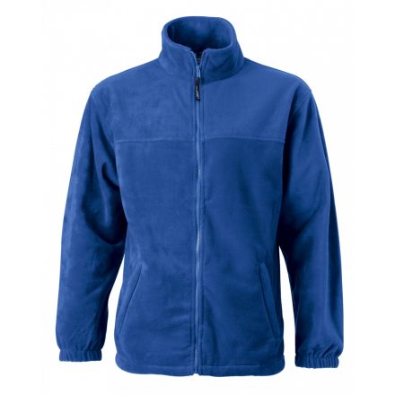 James&Nicholson J&N Full-Zip polár pulóver JN044 royal L