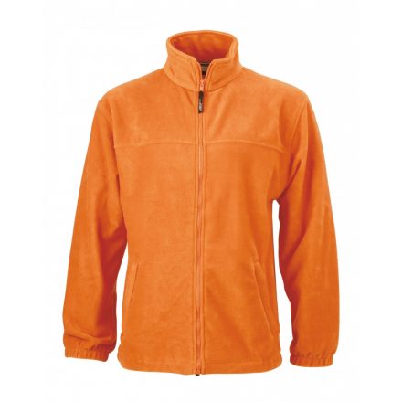 James&Nicholson J&N Full-Zip gyermek polár pulóver JN044K orange L