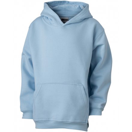 James&Nicholson J&N Hooded Sweat Junior gyermek pulóver JN047K light-blue L