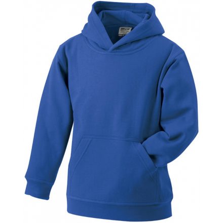 James&Nicholson J&N Hooded Sweat Junior gyermek pulóver JN047K royal L