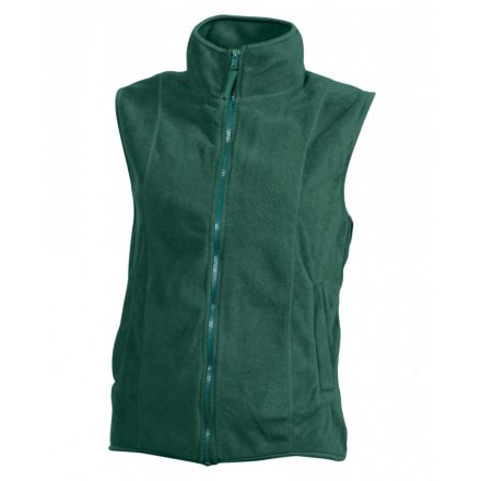 James&Nicholson J&N Girly mikropolár mellény JN048 dark-green XXL