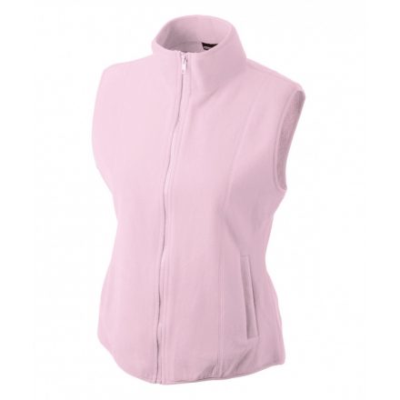 James&Nicholson J&N Girly mikropolár mellény JN048 light-pink XXL