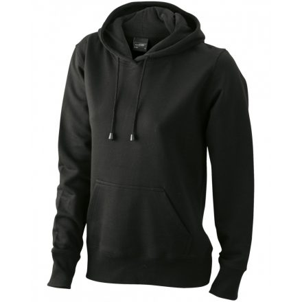 James&Nicholson J&N Ladies' Hooded Sweat JN051 black L