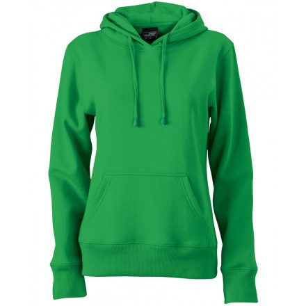 James&Nicholson J&N Ladies' Hooded Sweat JN051 fern-green L