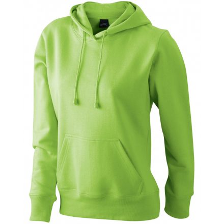 James&Nicholson J&N Ladies' Hooded Sweat JN051 lime-green L