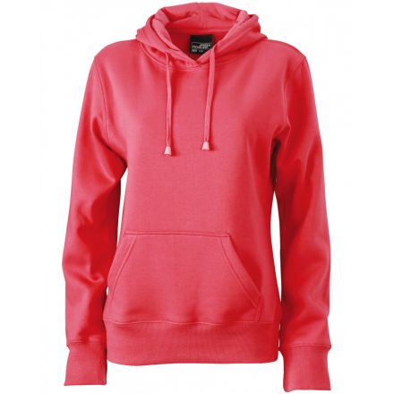 James&Nicholson J&N Ladies' Hooded Sweat JN051 pink L