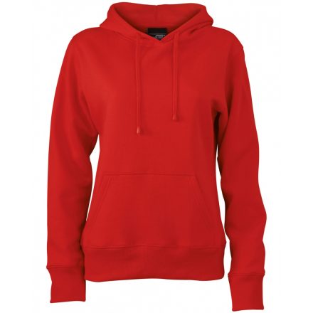 James&Nicholson J&N Ladies' Hooded Sweat JN051 tomato L