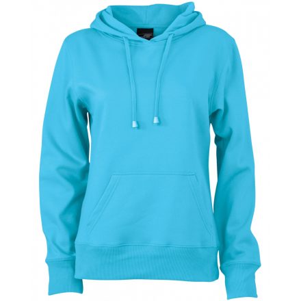 James&Nicholson J&N Ladies' Hooded Sweat JN051 turquoise L