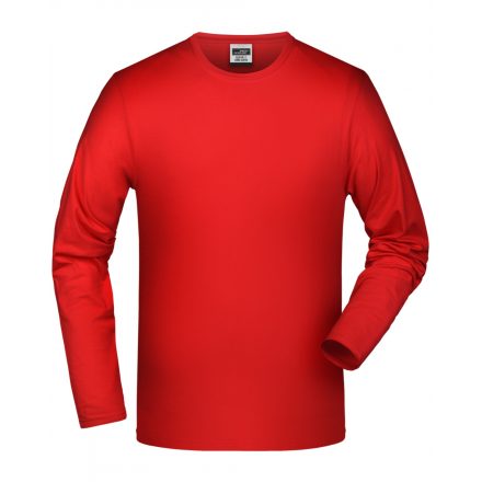 James&Nicholson J&N Elastic-T Long-Sleeved JN056 red L