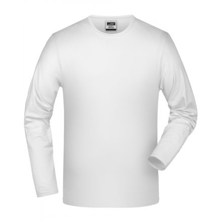 James&Nicholson J&N Elastic-T Long-Sleeved JN056 white L