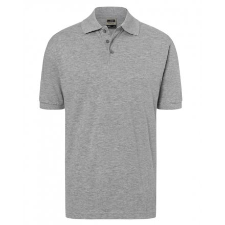 James&Nicholson Classic galléros póló JN070 grey heather 3XL