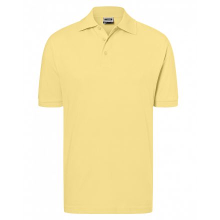 James&Nicholson Classic galléros póló JN070 light yellow 3XL