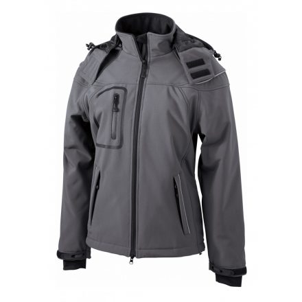 James&Nicholson Ladies' Winter Softshell dzseki JN1001 carbon L