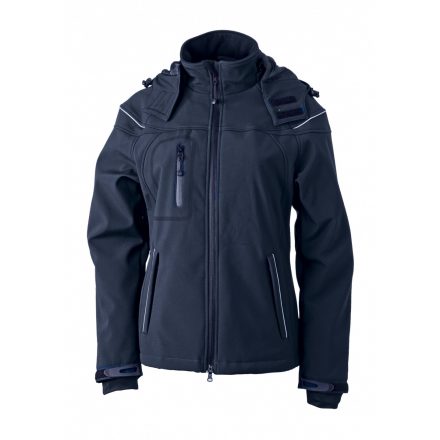 James&Nicholson Ladies' Winter Softshell dzseki JN1001 navy L