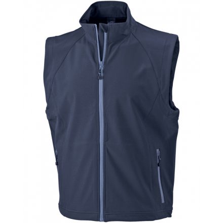 James&Nicholson J&N Men's  Softshell Vest JN1022 navy 3XL