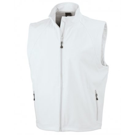 James&Nicholson J&N Men's  Softshell Vest JN1022 off-white L