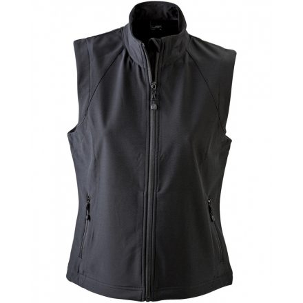 James&Nicholson J&N Ladies' Softshell Vest JN1023 black L