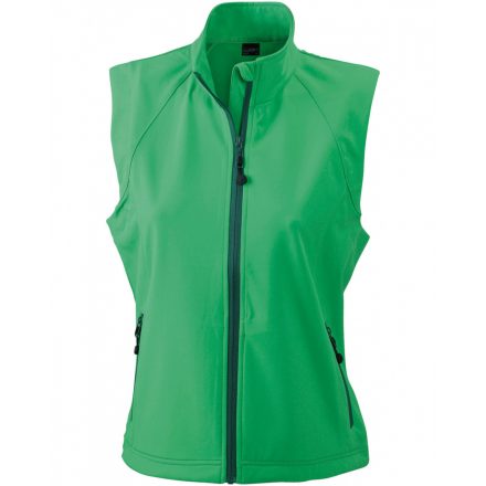 James&Nicholson J&N Ladies' Softshell Vest JN1023 green L