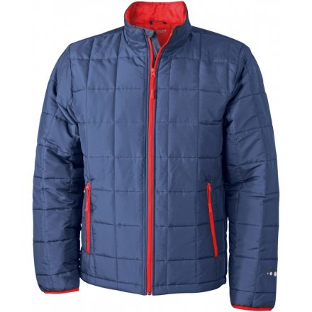 James&Nicholson J&N Men's Padded Light Weight dzseki JN1035 navy/red 3XL