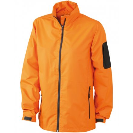 James&Nicholson J&N Ladies' Windbreaker széldzseki JN1040 orange/carbon L