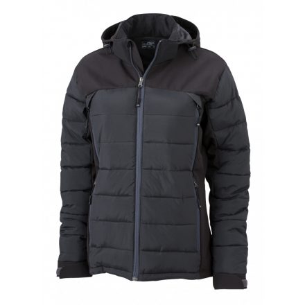 James&Nicholson J&N Ladies' Outdoor Hybrid Jacket JN1049 black L