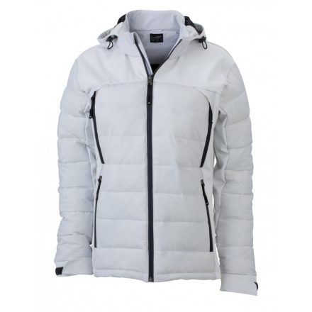 James&Nicholson J&N Ladies' Outdoor Hybrid Jacket JN1049 white L