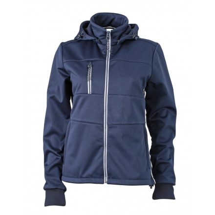 James&Nicholson J&N Maritime női softshell dzseki JN1077 navy/navy/white L