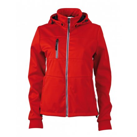 James&Nicholson J&N Maritime női softshell dzseki JN1077 red/navy/white L