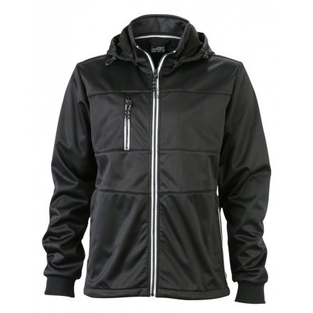 James&Nicholson J&N Maritime softshell dzseki JN1078 black/black/white L