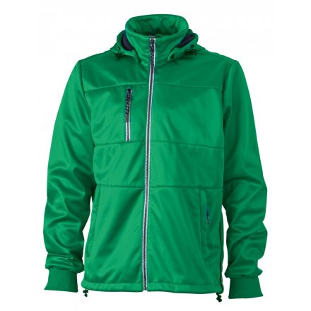 James&Nicholson J&N Maritime softshell dzseki JN1078 irish-green/navy/white 3XL